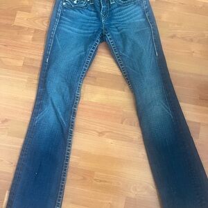True Religion Women's Dark Blue Boot Cut Jeans